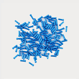 Tapas de cable para bicicleta Bolany, de aleación de aluminio, colores mixtos, tapas de extremo de cable de desviador para bicicleta de montaña - Product Image 2