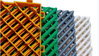 Dalles de sol de garage en PP emboîtables, robustes, en plastique, faciles à installer pour les ateliers et les garages commerciaux