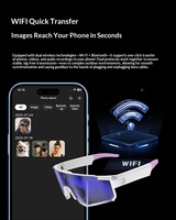 Lunettes de sport intelligentes 4K, lunettes de cyclisme, protection UV IA, lunettes connectées pour l'extérieur, assistant IA, chargement Type C