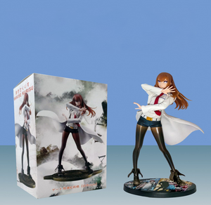 22.5CM Steins;<span class=keywords><strong>Gate</strong></span> Makise Kurisu Dream Tech <span class=keywords><strong>Anime</strong></span> Action Figure Personnalisé Pvc Modèle Actio Figure pour Figurines de Collection - Product Image 1
