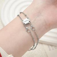Fermoir magnétique en alliage électroplaqué pour collier DIY, connecteur multi-trous, boucle magnétique, modèle griffe de homard, best-seller