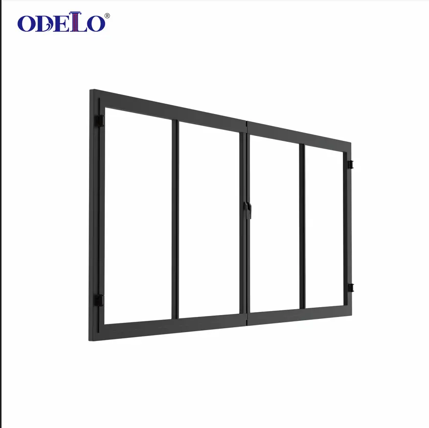 Odleo reasonable price As2047 standard sliding polycarbonate brown color window for home use