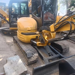Excavadora de cadenas CAT303.5E usada, 3 toneladas, motor Cummins, componentes principales, modelo 2021, color amarillo - Product Image 5