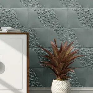 中国伝統的な屋内防水自己粘着石家の装飾壁紙発泡PEフォームレンガ3D壁紙ステッカー