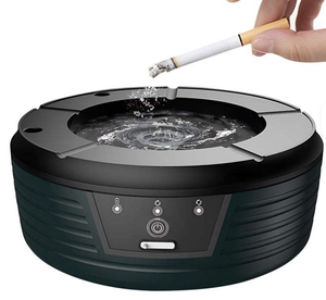 Cendrier intelligent multifonctionnel pour la maison, filtration par circulation, élimination des odeurs de fumée, alimentation USB, design minimaliste, vente en gros - Product Image 4