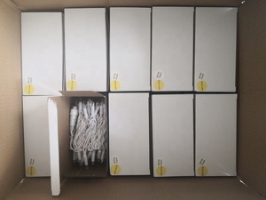 IP65 không thấm nước ngoài trời trang trí ấm trắng + trắng nhấp nháy dẫn cao su Đèn chuỗi giáng sinh kỳ nghỉ bên đám cưới - Product Image 5