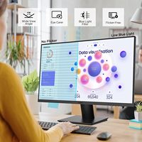 Monitor LCD Plano Koorui de 27 Pulgadas, 4K UHD, 3840*2160, IPS, para Escritorio, Oficina, Negocios, Computadora, PC