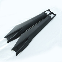 Protection de bras oscillant pour vélo électrique ultra Bee, protection de cadre ABS contre le sable et les branches, protection de bras oscillant arrière noire