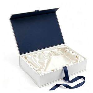 FX Luxury <b>Book</b> Style Magnetic Box Folding Paperboard Case for <b>Watches</b> Jewelry Accessories With Custom Logo Insert - Product Image 4
