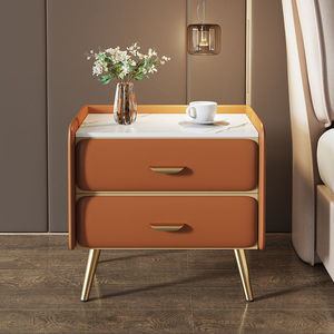 <span class=keywords><strong>Table</strong></span> <span class=keywords><strong>de</strong></span> chevet minimaliste moderne, <span class=keywords><strong>table</strong></span> <span class=keywords><strong>de</strong></span> chevet en bois massif avec plateau en pierre, convient pour chambre à coucher, hôtel, appartement - Product Image 1