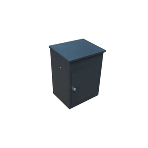 Galvanisé En Acier Extérieur Durable Grande Boîte aux Lettres En Plastique Blanc Boîte Aux Lettres Étanche Paquet Reçu Colis Goutte - Product Image 4