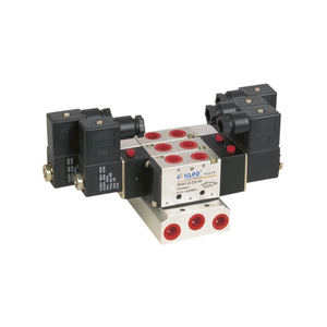 3/<span class=keywords><strong>2</strong></span> Manier Dubbele Elektrische Controle Magneetventiel Dc 24V Ac 220V 110V Elektrische Controle Lucht 3v220-08 Pneumatische Magneetklep - Product Image 6