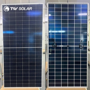 सौर पैनल 600w टियर 1 Tongwei 605w 610w 615w 620w Tw सौर पैनल बिफेशियल डबल ग्लास सौर पैनल - Product Image 2