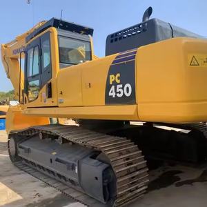 Excavadora Komatsu PC450-7 Usada de Alta Calidad, 45 Toneladas, Motor Japonés, Caja de Cambios, Bomba, PLC, Motor, con Informe e Inspección en Video Incluidos - Product Image 1