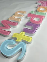Enseigne au néon LED personnalisée en acrylique pour les entreprises Festival Bâtiments Magasins Écoles Mariages Télécommande pour décoration