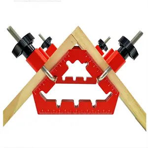 Hợp kim nhôm chế biến gỗ vuông 90 độ khối định vị vuông cố định gỗ công cụ phần cứng