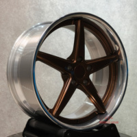 Rines de Aleación de Perfil Bajo de 17 18 19 21 22 23 24 Pulgadas 5x112 5x114.3 5x120 para Autos Volkswagen Golf GTI BMW 335i