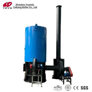 Chaudière verticale industrielle automatique à faible consommation avec surveillance à distance pour air chaud (combustibles : granulés/bois/fioul/déchets solides/balles <span class=keywords><strong>de</strong></span> riz) 85% - Product Image 6