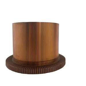 French 0154F03 Molded Commutator with Dovtail Design 135 Bars DC Electric Motor Riser Diameter 219mm/8.62'' for Industrial use