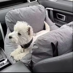 Cama para Perros de Doble Uso, Moderna, de Tela, para Perros Grandes, Diseño Sólido, para el Asiento Trasero del Automóvil, Tipo Nido, Ideal para Viajes, para Todas las Estaciones - Product Image 6
