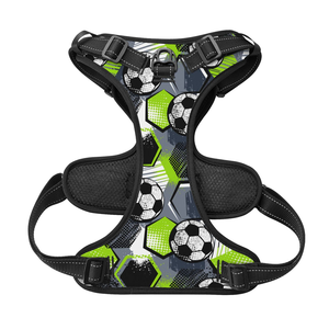 頑丈な調節可能なノーチョークペットハーネス、戦術的な調節可能なペット用品、アップグレードされたノープル犬用ハーネス、金属バックル付き - Product Image 2