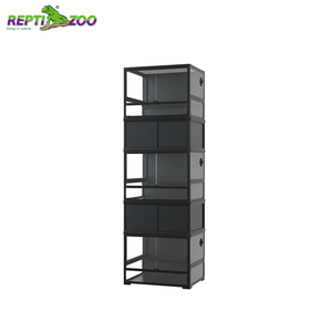 Reptizoo Wasserdichtes <span class=keywords><strong>Terrarium</strong></span> mit einfacher Installation, offenes, hohes, großes Glas-Reptilienterrarium - Product Image 1