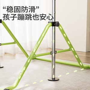 Maikang Children's Indoor <b>Pull</b>-<b>up</b> <b>Bar</b> Height Adjustable Foldable Fitness Equipment For Home Use - Product Image 3