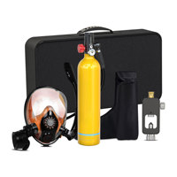 Ensemble de plongée sous-marine 2026 Factory avec mini-bouteille de plongée respirante de 1L