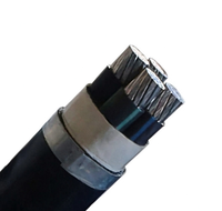 Câble en alliage d'aluminium YJHLV fourni par l'usine, 0,6/1 kV, multiconducteurs, XLPE PVC, câble d'alimentation, fil et câble électriques pour centrale solaire