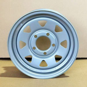 Nouvelles pièces de <span class=keywords><strong>remorque</strong></span> en acier, jantes argentées 13*4.5J 114.3mm PCD pour <span class=keywords><strong>bateau</strong></span>/moto/véhicules agricoles, voitures de tourisme, remplacement - Product Image 4