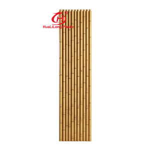 Décoration <span class=keywords><strong>extérieure</strong></span> sans couture Poteaux <span class=keywords><strong>de</strong></span> clôture en plastique <span class=keywords><strong>bambou</strong></span> artificiel Produit écologique fabriqué à partir <span class=keywords><strong>de</strong></span> <span class=keywords><strong>bambou</strong></span> brut pour la décoration intérieure <span class=keywords><strong>de</strong></span> villas - Product Image 2