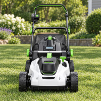 Tondeuse à gazon électrique tondeuse à pousser avec moteur en cuivre 1800W pour coupe d'herbe dans jardins résidentiels et entre