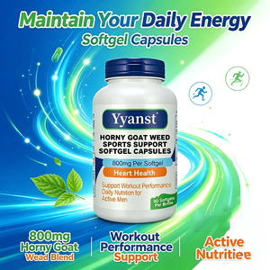 Complément Énergétique Herbal en Gélules de Tribulus Terrestris pour le Soutien Sportif, les Performances d'Entraînement et la Nutrition Quotidienne des Hommes Actifs – Soin de Santé - Product Image 2