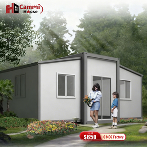 Cammi House Casas prefabricadas Casas móviles modernas Casas prefabricadas Casas de contenedores expandibles Almacén prefabricado de acero para hospital - Product Image 1