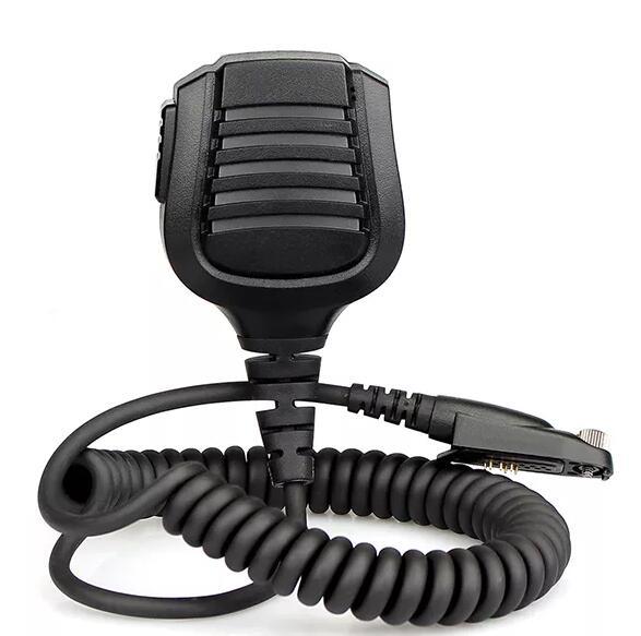 IP54 Waterproof Two Way Radio Shoulder Speaker Mic W/ Reinforced Cable for Ailunce HD1 TYT MD-2017 MD398