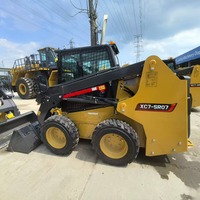 Minipala Compatta XC7-SR07 con Benna da 0,4m3, Motore Diesel da 35,5kW per Cantieri Edili e Lavori Agricoli