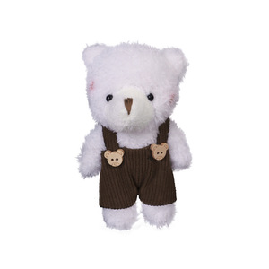Lindos muñecos de peluche de oso y conejo, mochilas de pareja con correa para el hombro, colgantes, llaveros de peluche, pequeños regalos - Product Image 5
