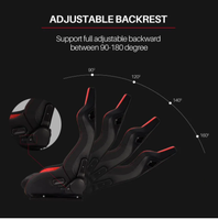 JBR1095 JIABEIR Siège Simulateur Sport Universel en Cuir PVC Réglable Conception Confortable Vente en Gros Manufacture