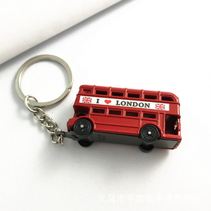 London lưu niệm Keychain người anh văn hóa biểu tượng mốc xe buýt <span class=keywords><strong>Big</strong></span> Ben Die-cast thu nhỏ mô hình kim loại móc chìa khóa vòng chìa khóa quà tặng - Product Image 2