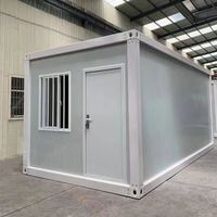 Maison mobile modulaire portable, mini-maison préfabriquée, conteneur détachable de haute qualité, dortoir, salle de bain, toilettes, chambre, hôtel