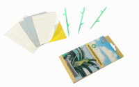 Trampas Adhesivas para Insectos BestWin, Tabla Adhesiva para Plantas, Trampa para Mosquitos, Sin Veneno, Atrapa Moscas Blancas y Pulgones para el Hogar y el Jardín