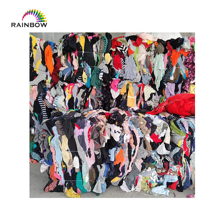 White and Color Industrial Cleaning Cloth