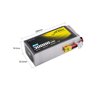 แบตเตอรี่โซลิดสเตท Tattu G-TECH NMC 811 12S 44.4V 30ah 30000mah 5C สำหรับโดรนส่งของ VTOL - Product Image 2