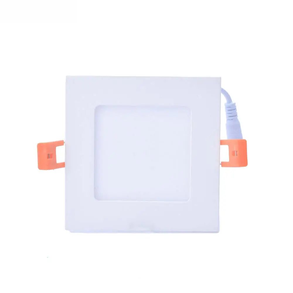 CTORCH Recessed Round SMD Led Panel Light Square Manufactures 3w 9w 15w Luminous White Aluminum Body Lamp Lighting For Office