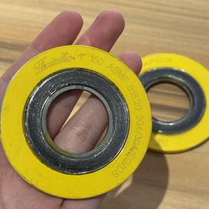 フレキシブルSS304 SS316ステンレス鋼グラファイトパッキング炭素繊維含浸<span class=keywords><strong>PTFE</strong></span>金属ガスケット最近人気 - Product Image 6