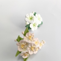 Diffuseur de voiture d'arôme en forme de fleur personnalisé en gros Diffuseur de gypse d'huile essentielle naturelle Diffuseur de plâtre d'arôme frais pour voiture