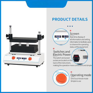 เครื่องเขย่าหลอดทดลองในห้องปฏิบัติการ Veidt Lab HT-200 ความเร็ว 2500 รอบต่อนาที สำหรับหลอดทดลองหลายหลอด วัสดุ ABS อุปกรณ์ห้องปฏิบัติการสำหรับผสมหลอดทดลองหลายหลอด - Product Image 3