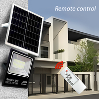Reflector Solar de 300W con Sensor de Movimiento, Bombilla LED Redonda de 200W