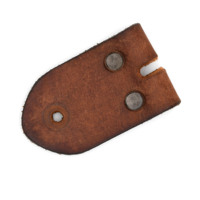 Vis Chicago Cloxy à tête ronde de 8 mm pour artisanat du cuir, finition noir canon, attaches pour portefeuilles, vis pour ceintures, vis Chicago en laiton massif