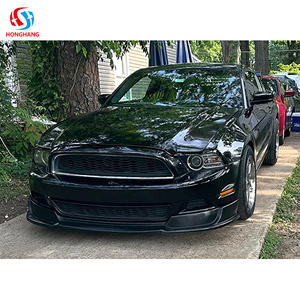 Chaoshenghang nouveau Style Kit lèvre de pare-chocs avant pour Ford Mustang V8 <span class=keywords><strong>V6</strong></span> GT lèvre avant Mustang lèvre avant en Fiber de carbone - Product Image 5